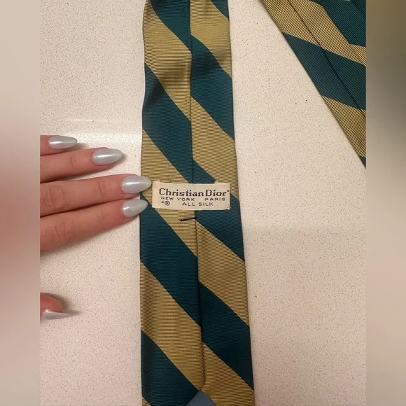 Dior Vintage Silk Tie